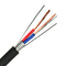 Кабель сети 2-24core доступа гибридный оптический медный/надземный кабель оптического волокна