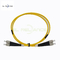 Гибкий провод волокна прыгунов 3m волокна режима FC UPC одиночный желтый для LAN CATV